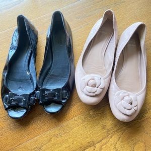 Gucci flats & Saks flats